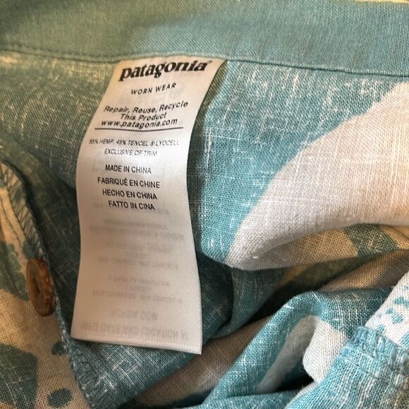 EXCELLENT CONDITION WOMEN’S MEDIUM PATAGONIA “WRAPAROUND” GARDEN ISLAND 4” SHORT - Picture 5 of 9